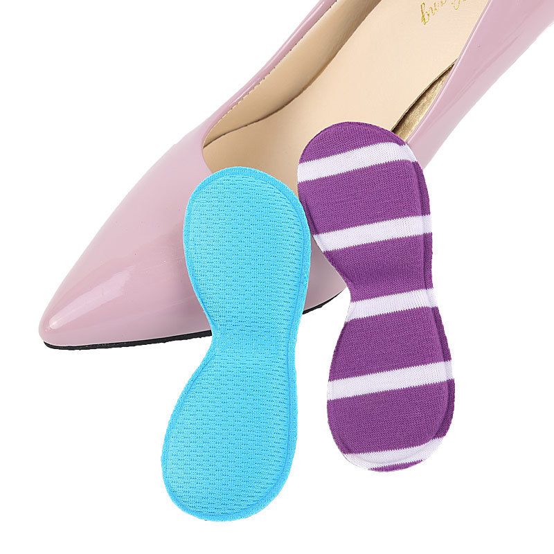 Suitable For All Seasons Anti-Wear High Insoles Thickened Half Size Foot Heel Sandal Pads Silicone Transparent_voghion.com