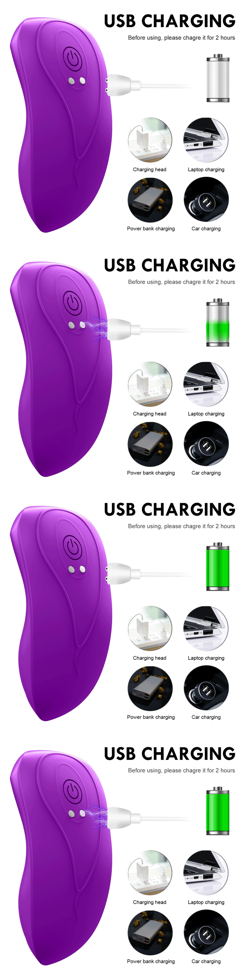 Dildo vibratore per mutandine a distanza con APP wireless indossabile a farfalla per donne, stimolatore clitorideo, massaggio E_voghion.com