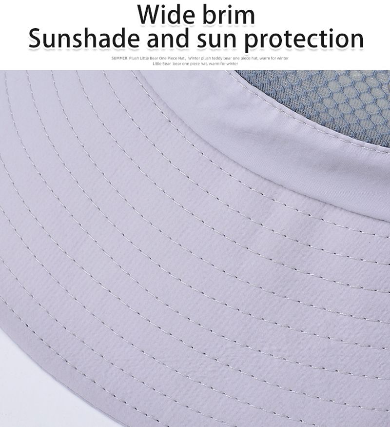 Neuheiten Xioguan 100% polyester 9238 sommer sonnenschirm außen sonnenschutz hut, atmungsaktiv große traufe fischerhut_voghion.com