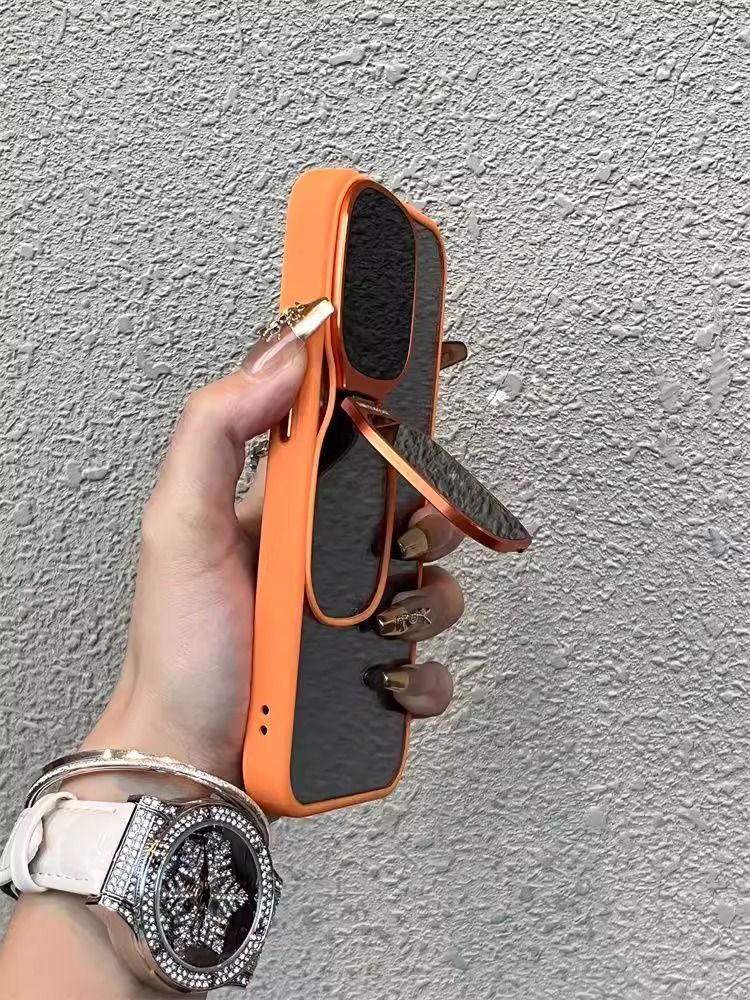 Sunglasses Lens Cover Invisible Bracket Suitable For IPhone 16Promax High Transparency Phone Case IPhone15Pro Casual_voghion.com