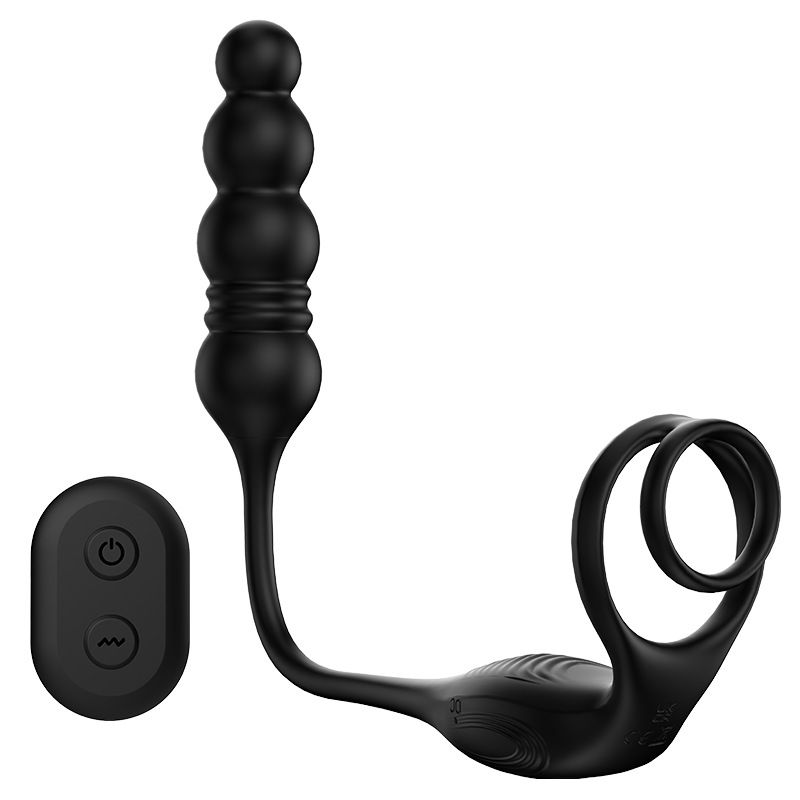 BANNDO Private Desire Second Generation Telescopic Anal Plug Prostate Vibrator Massager Wireless Remote Control Electric_voghion.com