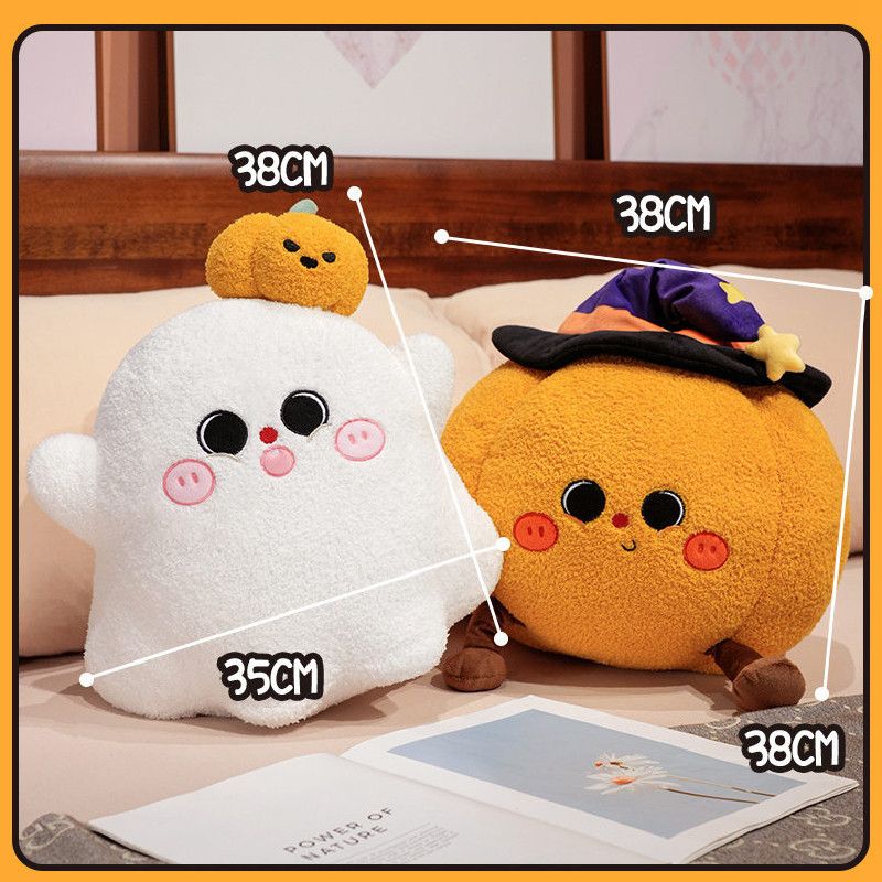 Pumpkin Monster Adorable Cartoon Plush Toy For Halloween Decorations Gifts And_voghion.com