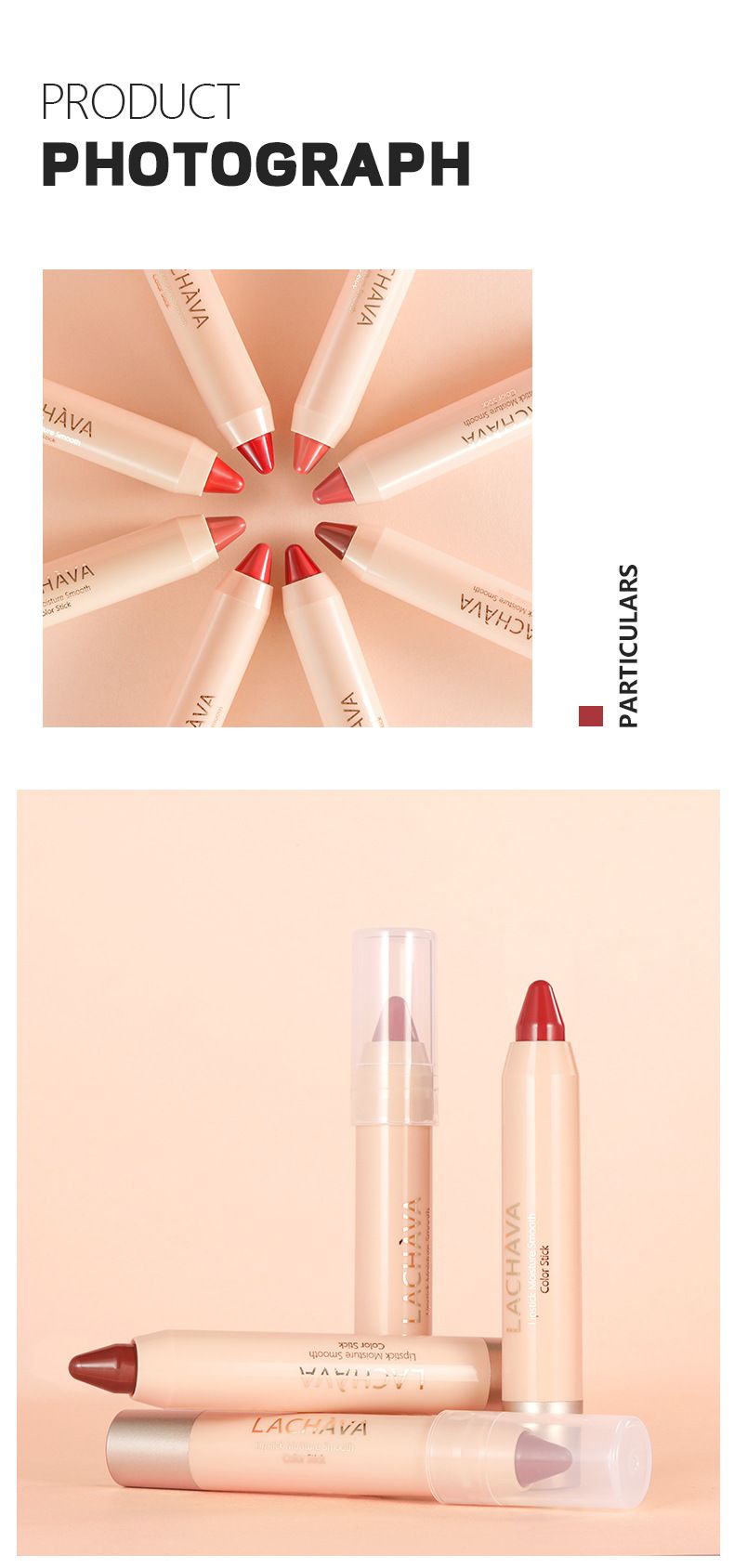 LACHAVA Matte Lipstick Pen 8 Colori Impermeabile Antiaderente Tazza Lip Liner Penna Lunga Durata Texture Vellutata Esalta il Colore Attrattivo_voghion.com