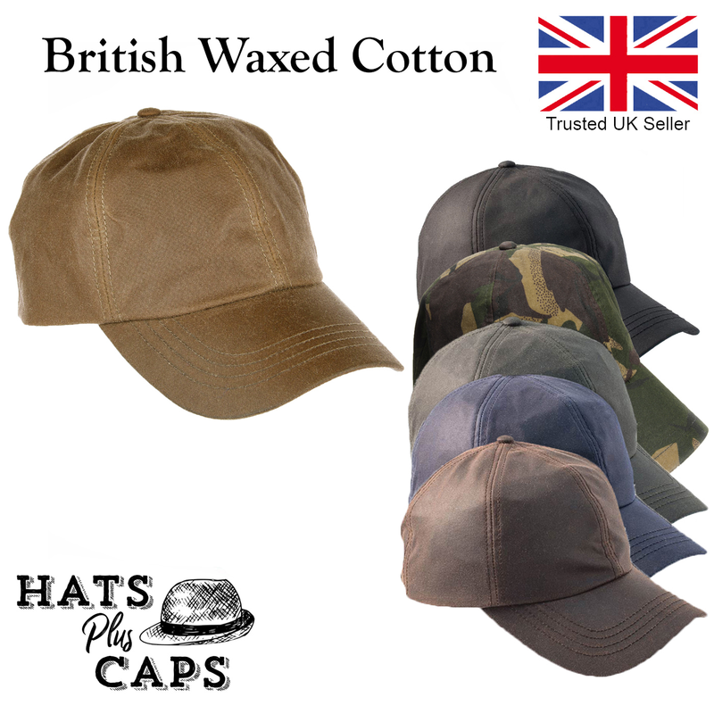 Berretto da baseball in cera Cappello impermeabile da tiro da pesca in cotone cerato britannico verde oliva_voghion.com