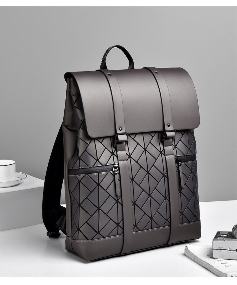 Neuer Diamant-Rucksack mit großer Kapazität, wasserdicht, für Herren, Pendler-Computertasche, modischer Rucksack, College-Tasche_voghion.com