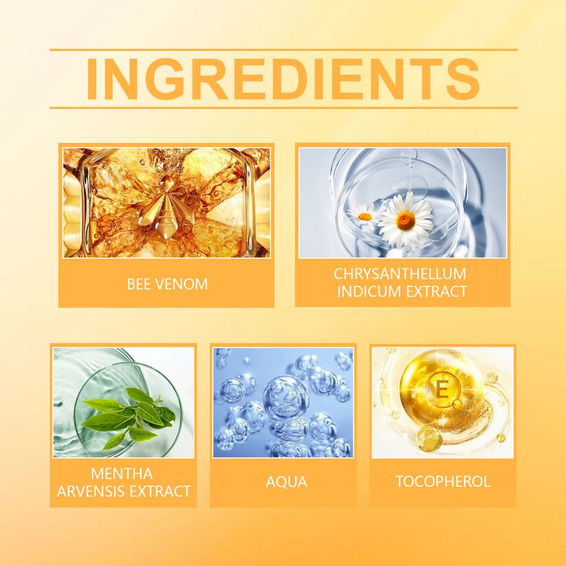 Ximonth Bienengift-Pflegespray gegen Schuppenflechte, Schuppenflechte-Spray, Kräuterkühlung, Anti-Juckreiz-Hautpflege, Anti-Schuppen, leichtes Rötungsspray_voghion.com