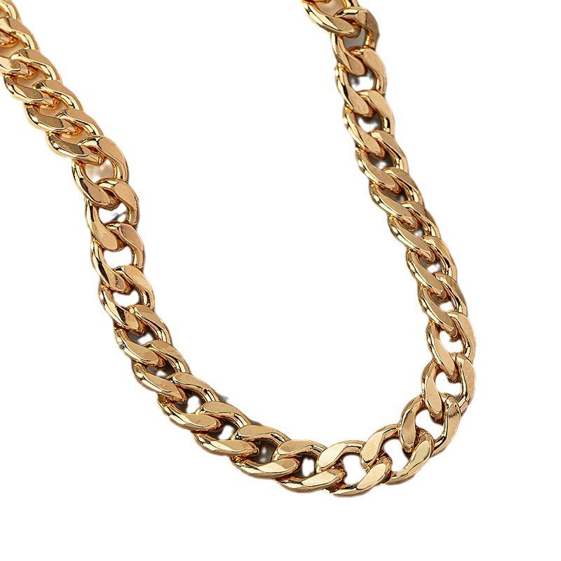 Design Unique Hip-Hop Punk Necklace For Trendy Ins Style Fashion Collarbone Chain Men,_voghion.com