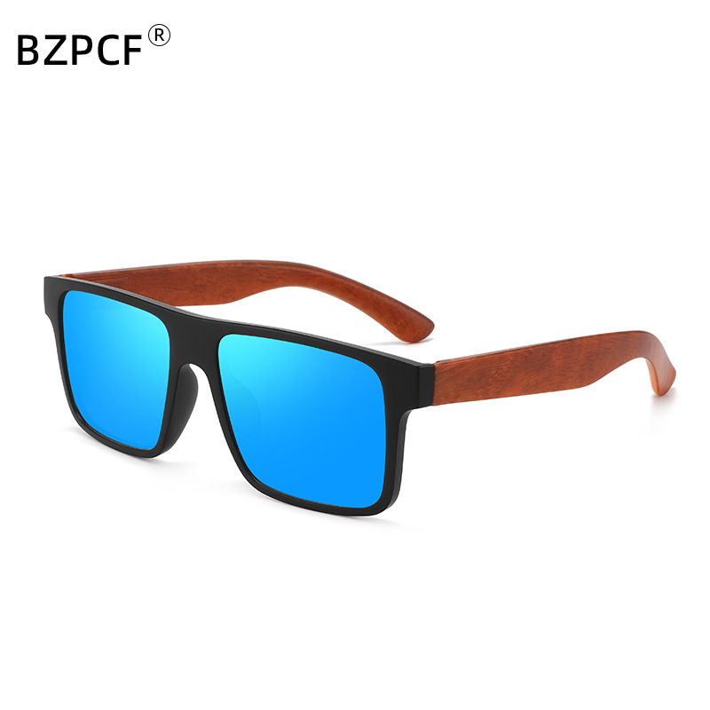 Nuovi occhiali da sole alla moda con protezione UV in bambù per uomo_voghion.com