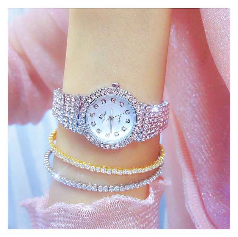 New light luxury chain watch small chain full of stars full of diamonds women's watch_voghion.com