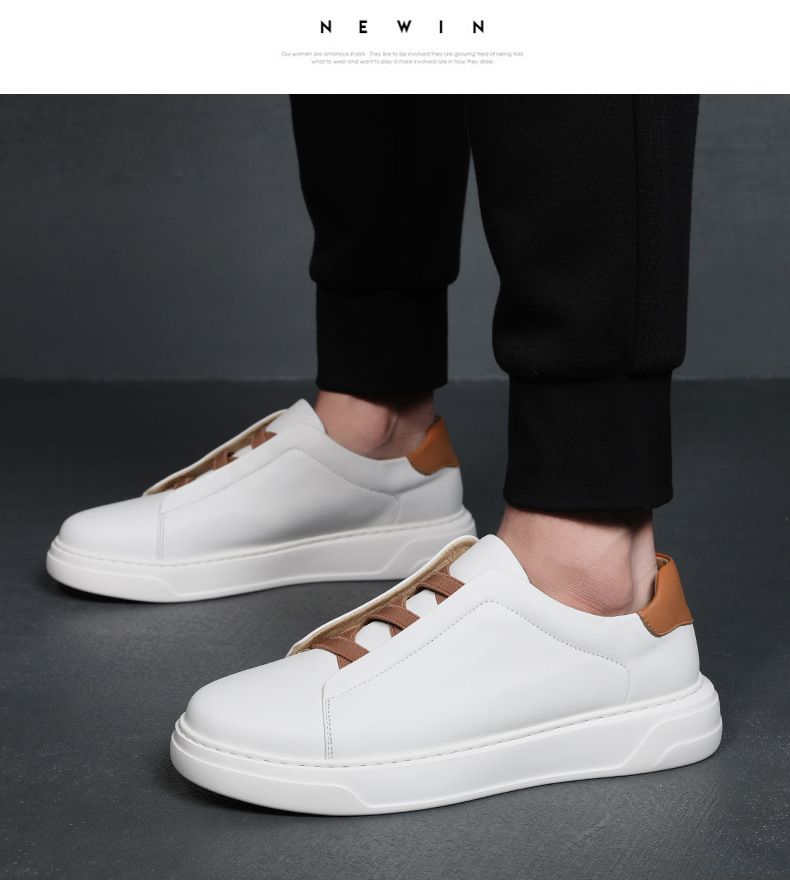 Herrenschuhe, Sommer, Atmungsaktiv, 2025, Neue Canvas-Schuhe, Herren Trendy, Vielseitig, Dickbesohlte Schuhe, Slip-on, Casual Trendy Schuhe_voghion.com