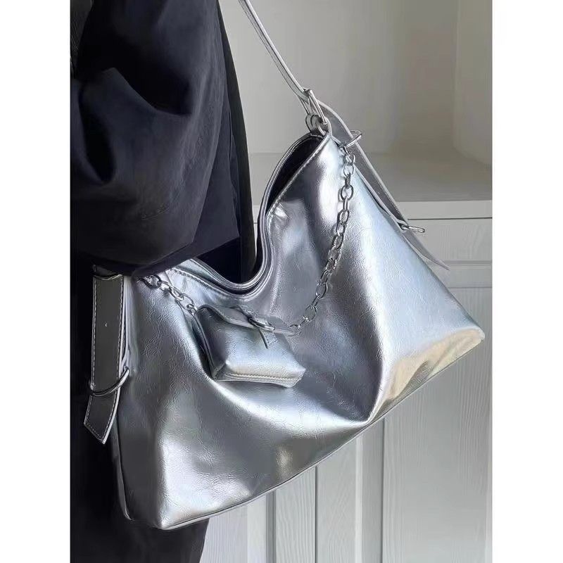 Borsa a tracolla 2025 Primavera ed estate Nuova moda femminile Grande capacità Borsa a tracolla Casual Cento_voghion.com