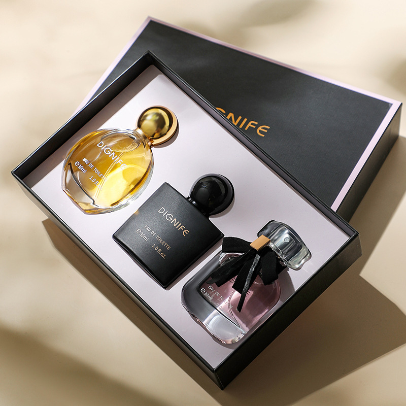 Νέο Perfume Night Γυναικείο άρωμα Μαύρο όπιο Δώρο Σετ Δωρεάν Νερό Reversal Άρωμα Three Piece Σετ αρωμάτων Χριστουγεννιάτικο δώρο_voghion.com