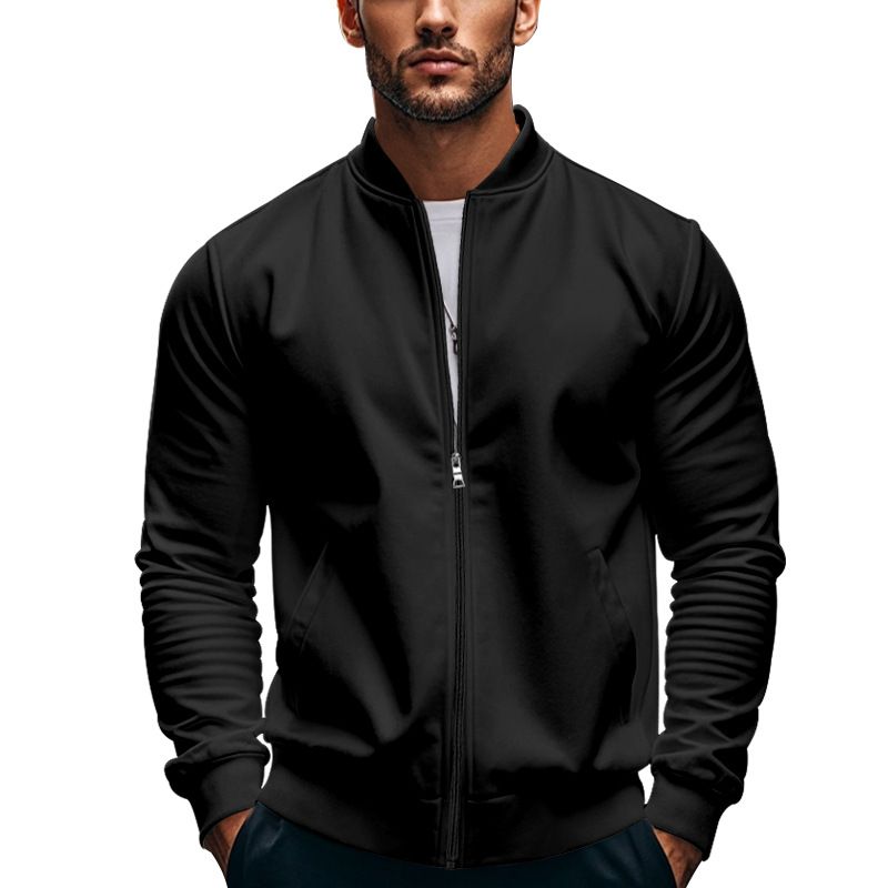 Lässiges, locker sitzendes Jacken- und Hosenset für Herren – atmungsaktives, bequemes, trendiges Outfit für Sport und Alltag (Schwarz, Grau, Armeegrün, Marineblau, Dunkelgrau)_voghion.com