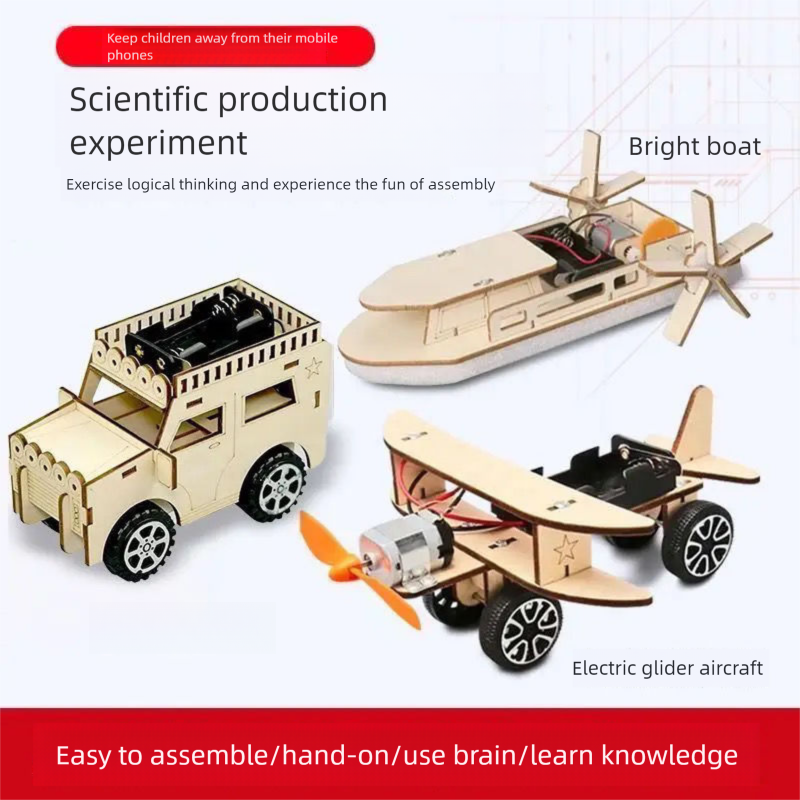 Student Handicraft Technology Universal Works High School Assembly DIY Science Experiment Children's Materials_voghion.com