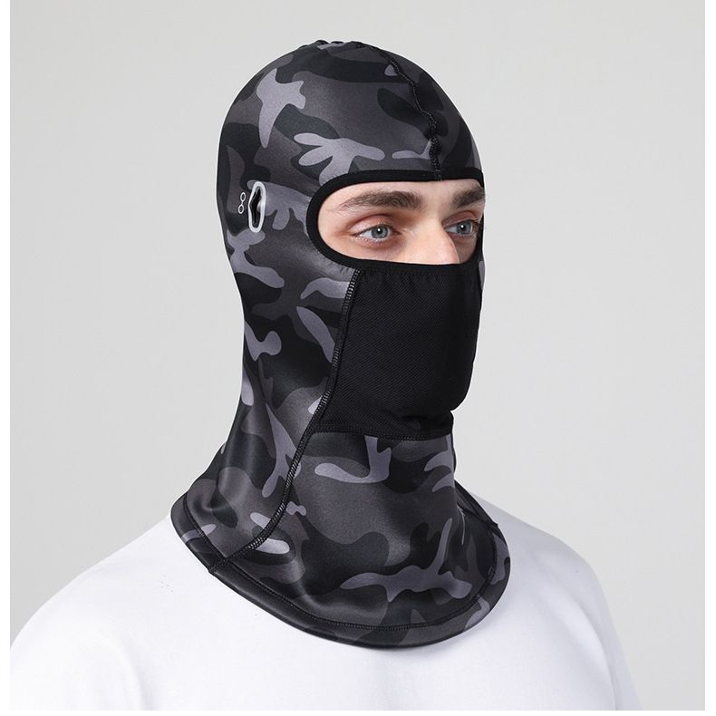 Buitenfietsen Warme motorhelm Capuchon Fleece Winddicht Nekwarmer Koudebescherming Gezicht Skimasker Winter_voghion.com