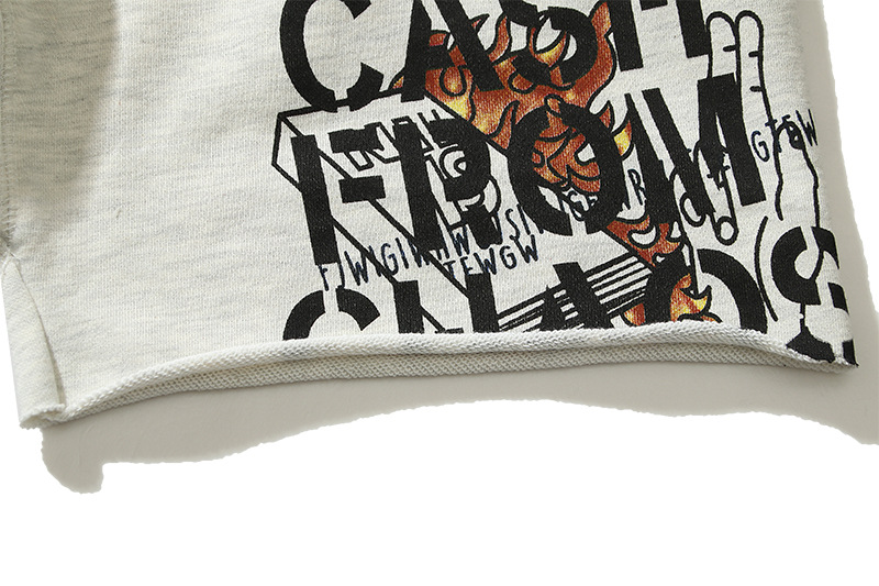 Retro losse casual shorts en joggingbroeken voor heren_voghion.com