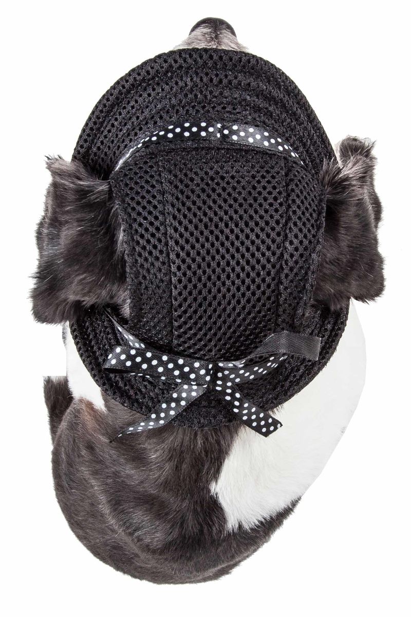 Pet Life 'Sea Spot Sun' Uv Protectant Adjustable Fashion Mesh Brimmed Dog Hat Cap_voghion.com