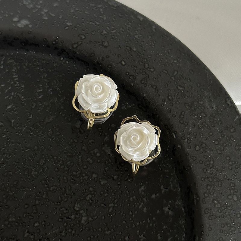 Ear Clips Without Piercings, Premium Pearl Earrings, Earrings._voghion.com