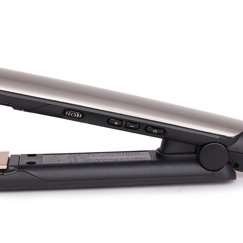 Ceramic LED Curling And Straightening Dual-use Straightener Hair Styling Plate S8590_voghion.com