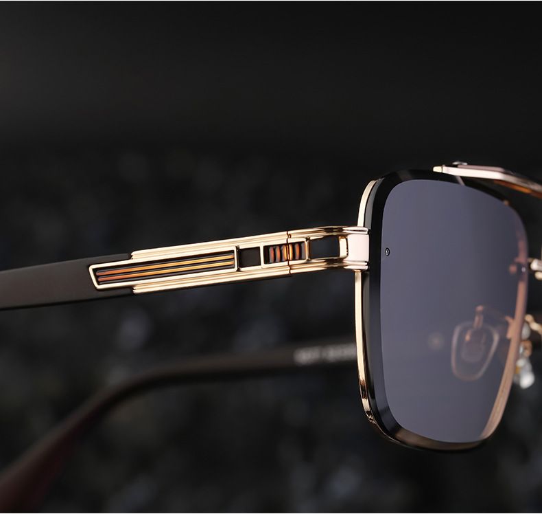 2025 Summer New European And American Cut Edge Frameless Sunglasses For Men, High-end Sunglasses For Men, Trendy Sunglasses For Men, Sunglasses_voghion.com