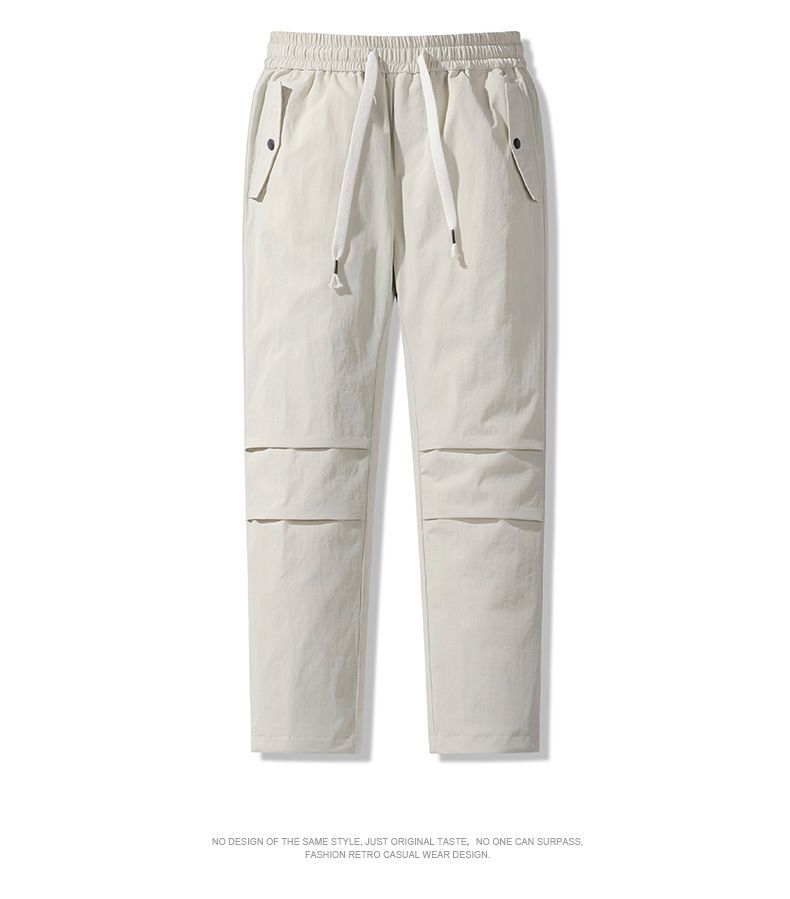 Herrenbekleidung Mountain Workwear Daunenhose - Winddicht, Wasserdicht, Schmutzabweisend, 90% Weiße Entendaunen, Winter-Thermohose Für Draußen_voghion.com