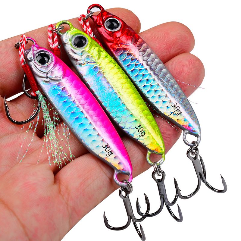 Esca per la pesca in mare con sgombro, 7-30 g, per la simulazione di pesci in piombo, set di esche_voghion.com