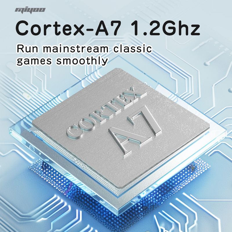 Console portable rétro MIYOO Mimi V4, système Linux, écran IPS 2,8 pouces, simulateur vidéo ultra-mini, jeu classique_voghion.com