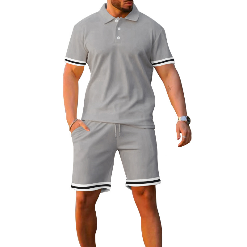 2024 Summer New Men's Leisure Sports Set_voghion.com