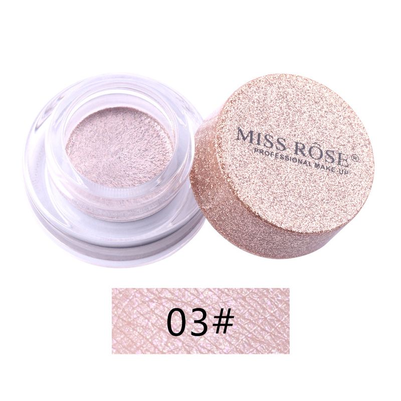 MISS ROSE Mermaid Eyeshadow Glitter Colorful Jincong Eyeshadow Bling Highlight Cream Face Highlight Liquid Glitter_voghion.com