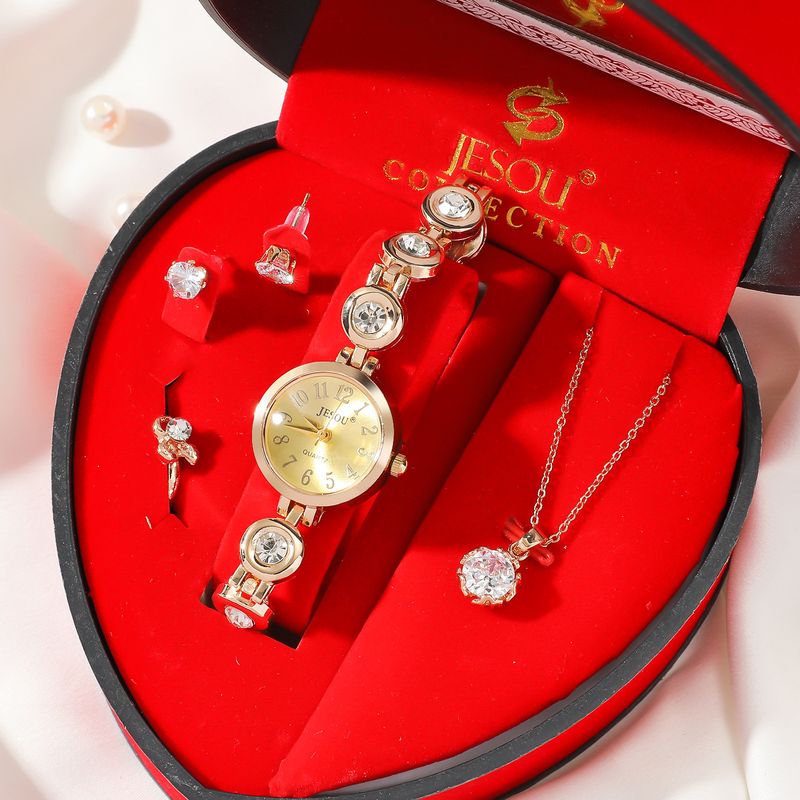 Ladies' Hot Selling Watch Set, Hot Selling Ladies' Quartz Watch, New Style, Trendy And Versatile, Student Casual Watch Calendar_voghion.com