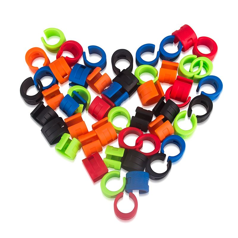 Road Rear Anti-Collision Rubber Protection Ring Sticker Mountain Bike Gear Front Fork Chain Guard_voghion.com