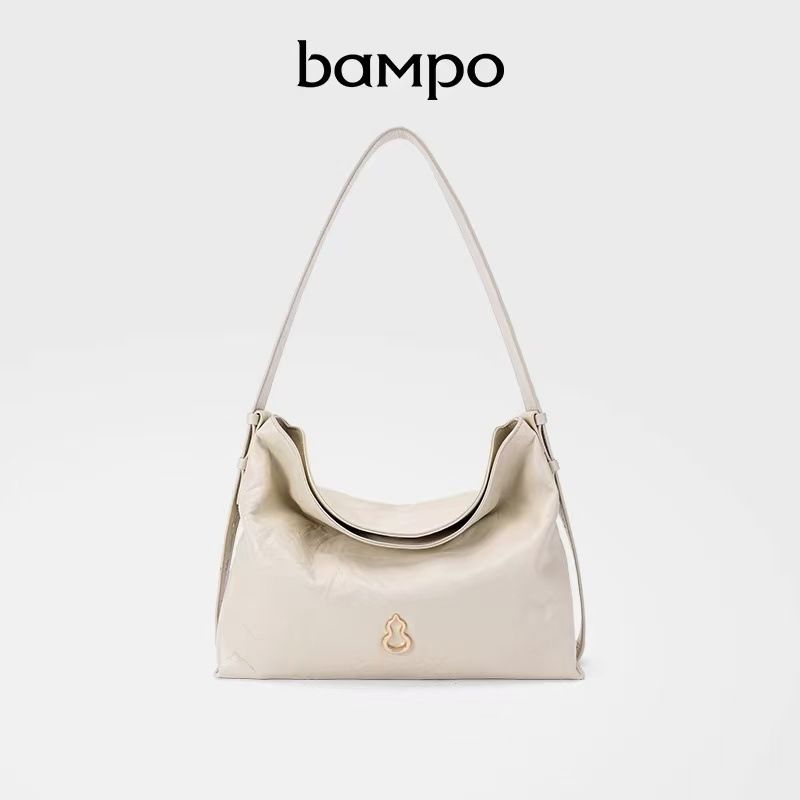 2024 New BAMPO Half Slope Flowing Hobo Fashion Single Shoulder Tote Women's For Work Commute Underarm Bag_voghion.com