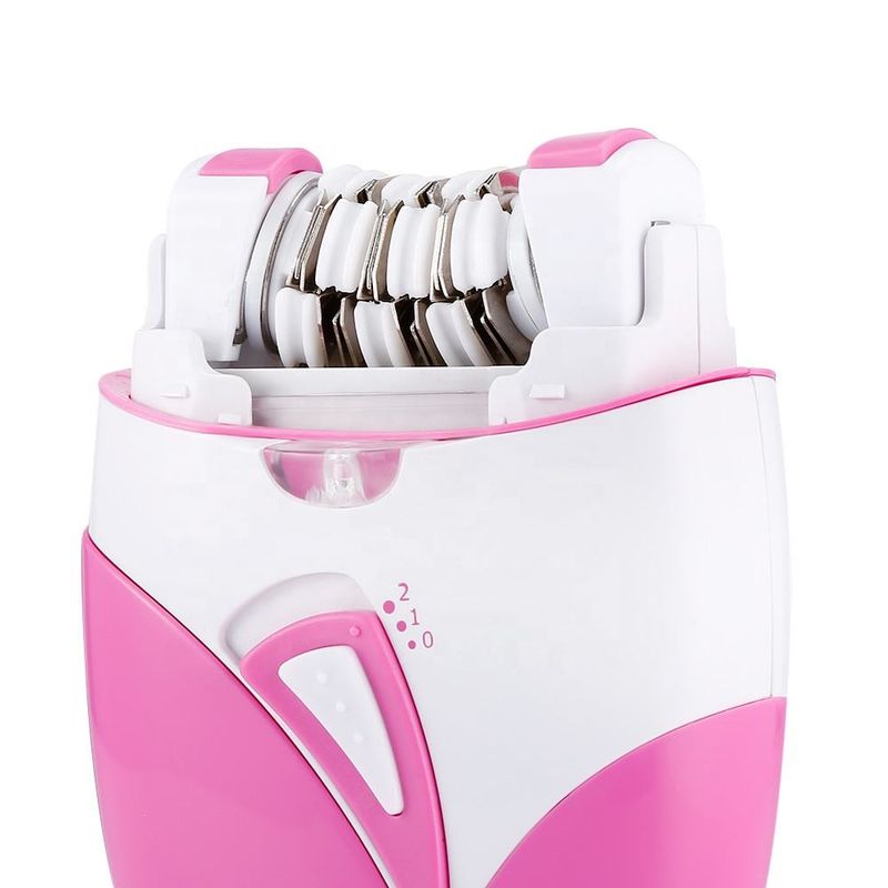 Kemei-189A Polnilni električni epilator za odstranjevanje dlak na telesu za ženske noge_voghion.com