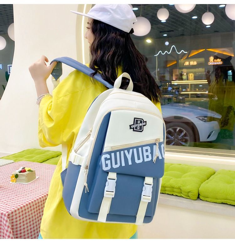 Women's bag 2024 new high-capacity for middle and high school students, fashionable backpack, computer bag, backpack_voghion.com