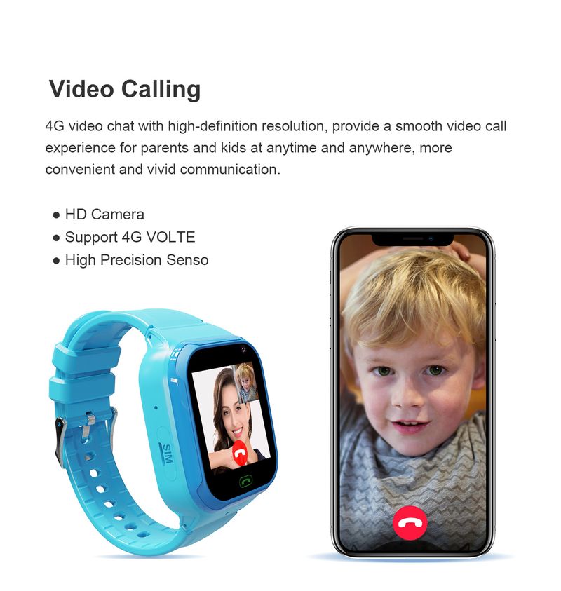 Children's Smart Phone 4G Call LT36 Student Watch_voghion.com