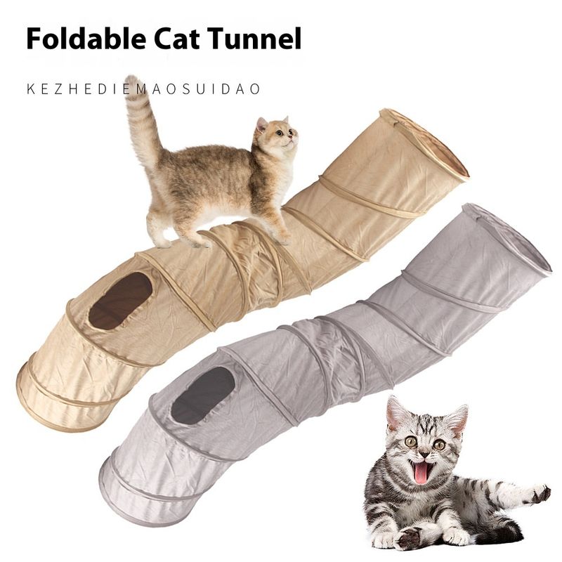 Nieuwe Pet S Tunnel Opvouwbare Kanaalkatten Diamant Emmer Speelgoed_voghion.com