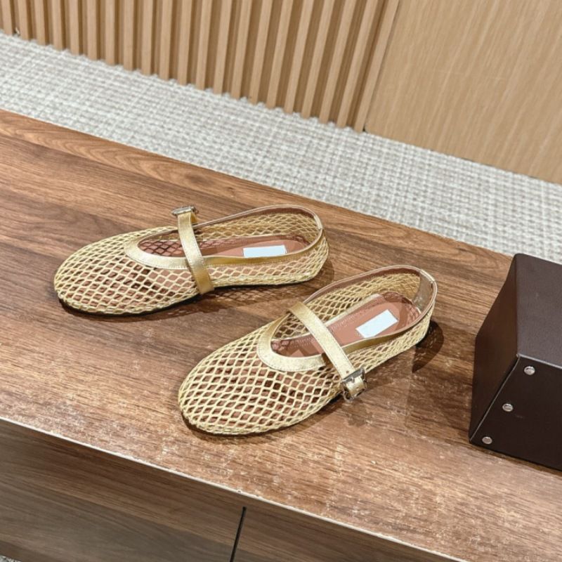2024 Summer Nei Waasser Diamant Een Knäppchen Flaach Buedem Lach Lazy fir Dammen Casual Versatile Single Schong_voghion.com