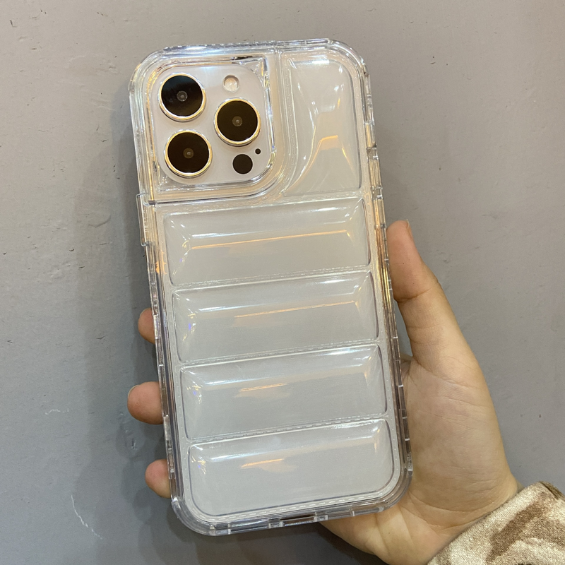 Suitable for iPhone 13 Pro (6.1) three in one down jacket dyed Apple 15 phone case_voghion.com
