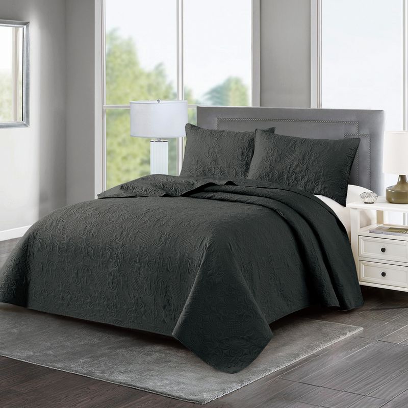 Beddengoedset - Bedsprei, lichtgewicht zomerdekbed, sprei voor alle seizoenen - 3-delig (1 dekbed, 2 kussenslopen)_voghion.com