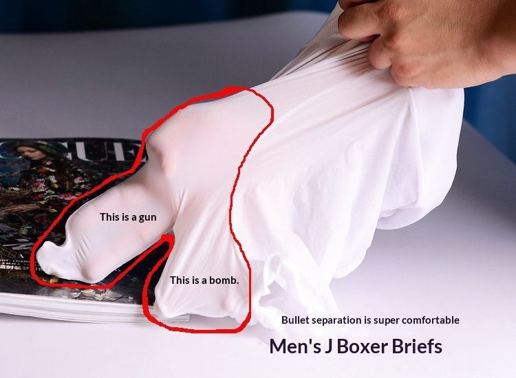 LuvBox Qinghe Intimo da uomo a forma di U, calze lucide, pantaloncini, set JJ trasparente ultra sottile, boxer separati_voghion.com