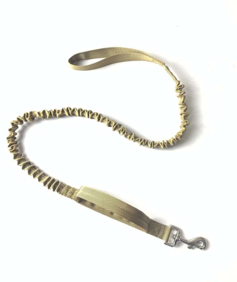 Entraînement en extérieur pour chiens de taille moyenne et grande, laisse de style militaire avec corde en nylon antidéflagrante_voghion.com