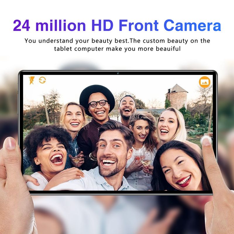XT Mate 10,1 hüvelykes Androidos tablet Google Play Áruházzal - Dual SIM, 2 GB RAM 32 GB tárhely, IPS HD kijelző, könnyű kialakítás_voghion.com
