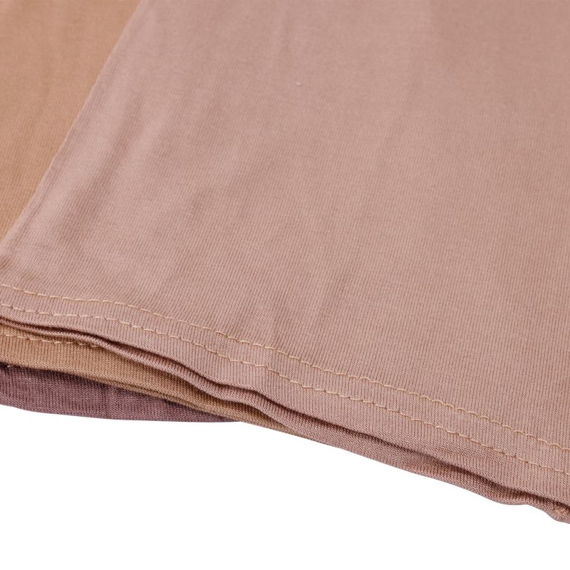 Turbante de algodón mercerizado para mujer: hiyab suave de primera calidad para mujeres musulmanas_voghion.com