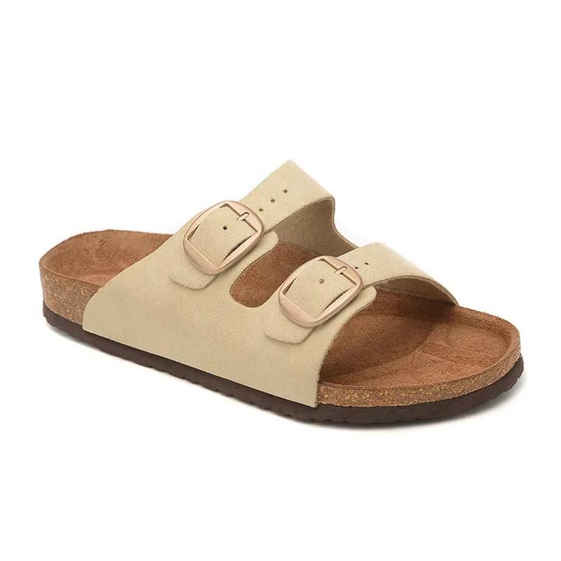 free Shipping Slippers Designer Sandals For Men Women Slides Shoes Sliders Suede Leather Sandal Flip Flops Slide Big_voghion.com