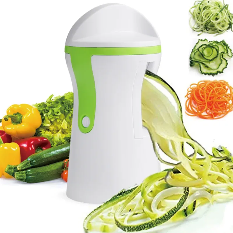 Heavy Duty Vegetable Spiralizer, Spiral Slicer, Cutter, Zucchini Pasta, Noodle, Spaghetti Maker_voghion.com