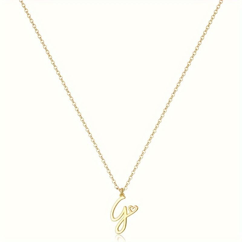 Collana con 26 lettere, a forma di fiore, con clavicola, fai da te, arte e corpo_voghion.com