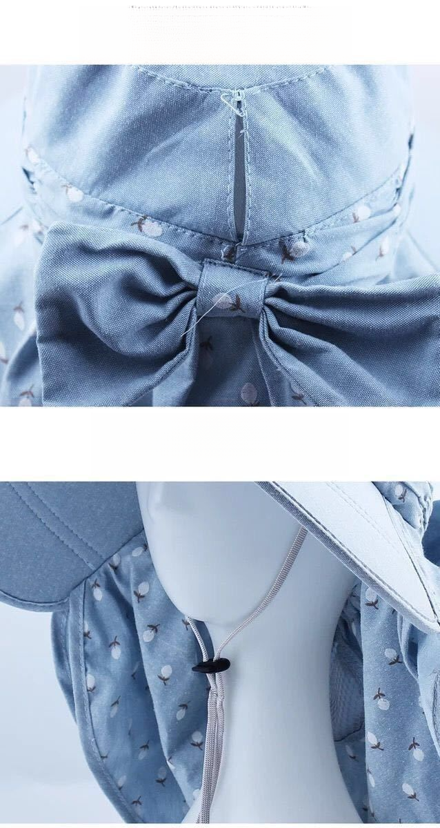 UV Protection Tea Picking Cycling Women's Face Covering Breathable Wide Brim Summer Mask Versatile Cool Sun Hat Travel_voghion.com