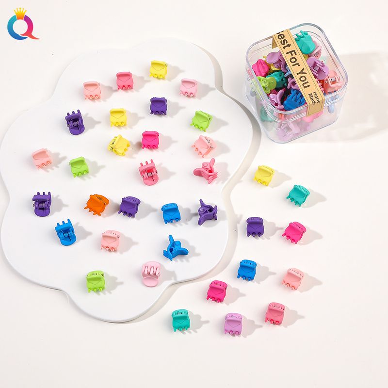 Unisex Κλιπ Μαλλιών σε Χρώμα Καραμέλας Μικρό Κουτί Κλιπ Χρωματιστή Πλεξούδα Μικρό Κλιπ Κλιπ Σπασμένες Φράντζες Κλιπ Κλιπ Κλιπ Κλιπ_voghion.com