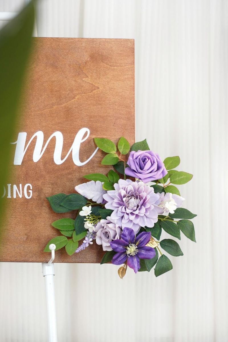 Lihavõttepüha Tooli seljatoed Lilled Pulmalaud Trepikodade Kaunistus Käsitsi valmistatud DIY Valmistooted_voghion.com