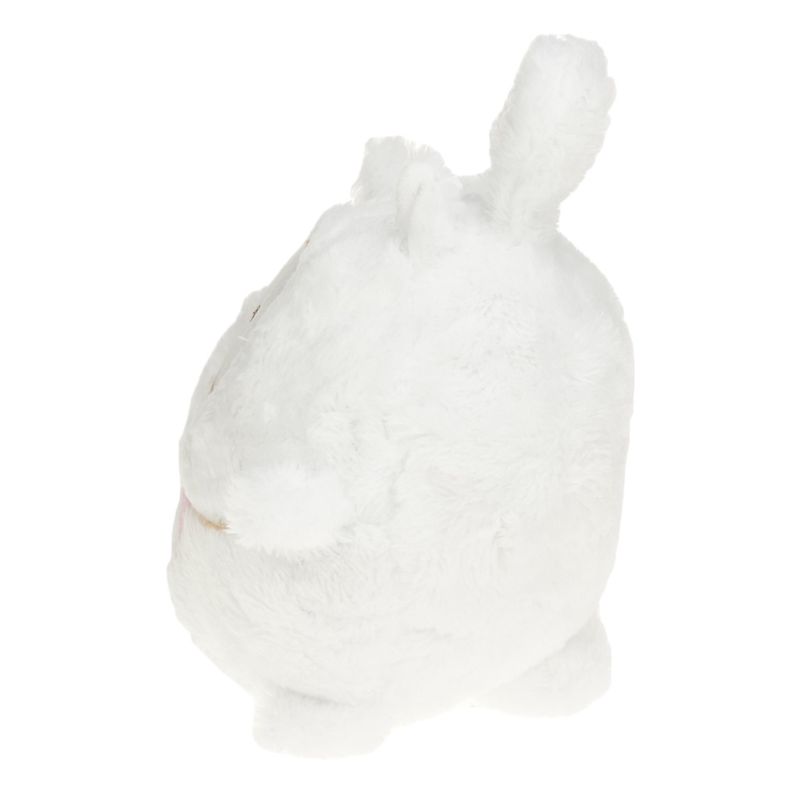 Geingdom Piccolo giocattolo di peluche bianco con un occhio solo e tre occhi, morbido e coccoloso animale di peluche_voghion.com
